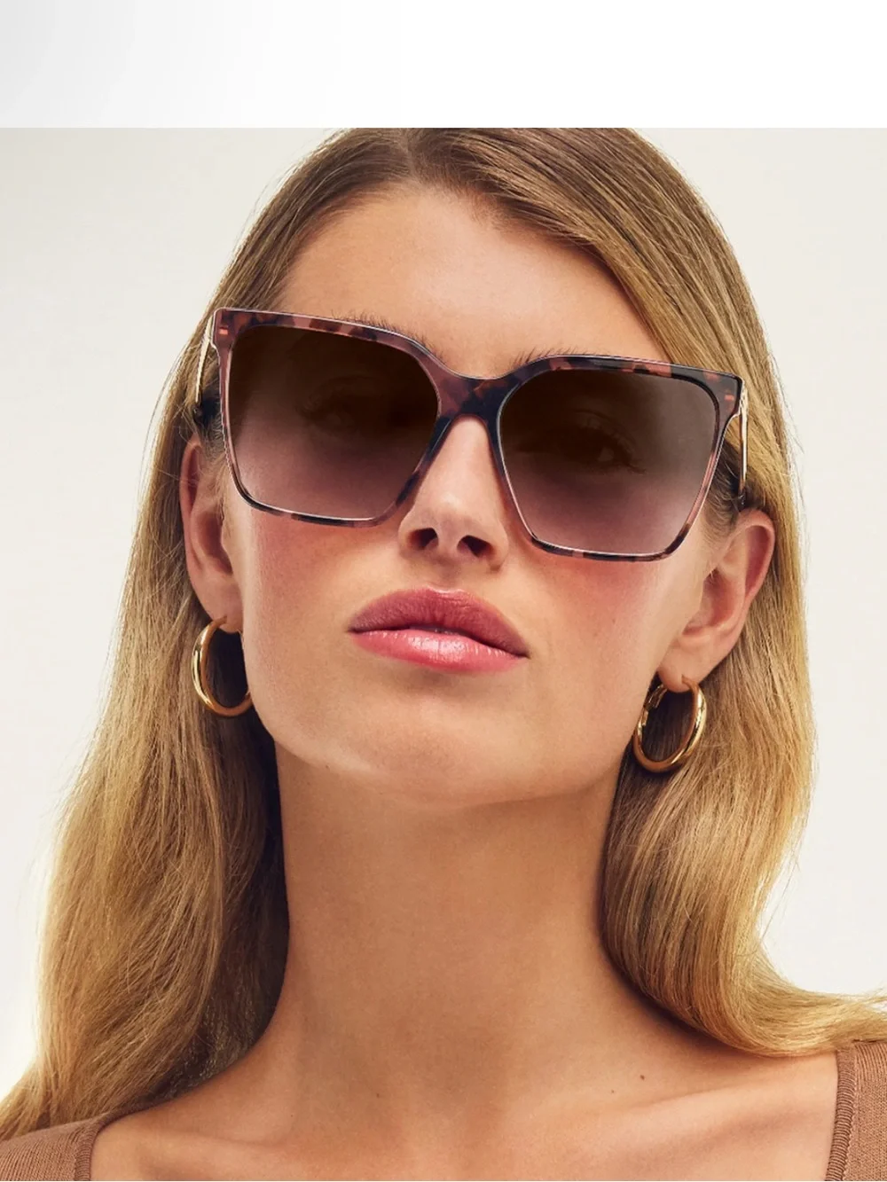 NIB Quay Level up remixed oversized square sunglasses unisex 51mm